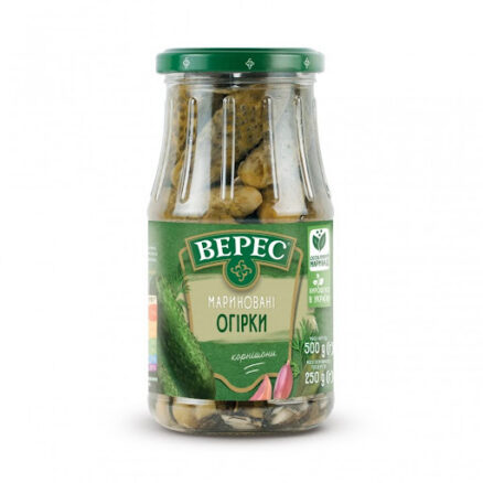 Огурцы маринованные 8x770гр.ВЕРЕС
