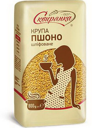 Пшено "СКВИРЯНКА 1931" шлифованное 6x800гр.УКРАИНА