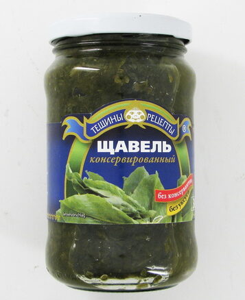 Щавель консервированный 8x350гр.ТР