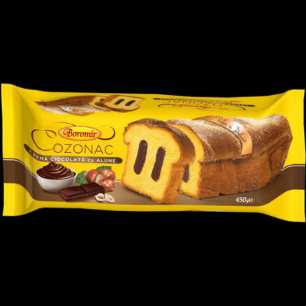 Бисквит "КОЗОНАК" с орехово-шоколадным кремом 450гр.БОРОМИР