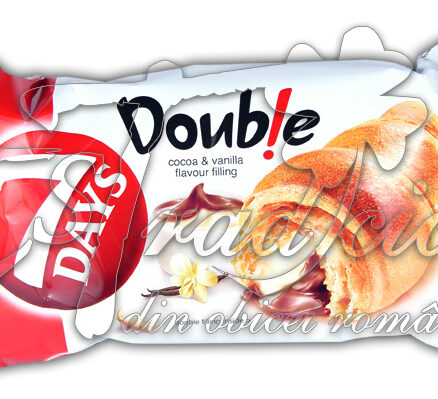 Круассаны с ванильно-шоколадным кремом 20x80гр 7DAYS