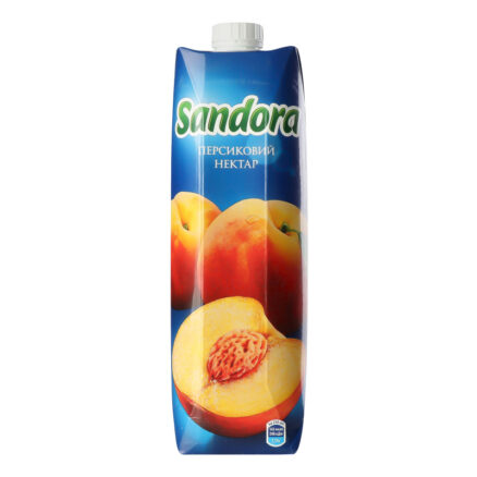 Нектар "ПЕРСИКОВЫЙ" с мякотью 10x0,95л. SANDORA