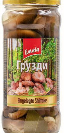 Грибы "ГРУЗДИ" маринованные 12x660гр.ЕМЕЛЯ