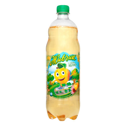 Напиток "ЖИВЧИК" с яблочным соком 1л