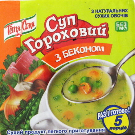 Суп гороховый в брикетах 24x180гр ТЁТЯ СОНЯ