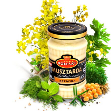 Горчица "Kremska" 10x175gr Roleski