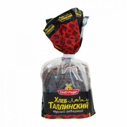 Хлеб "ТАЛЛИНСКИЙ" черный заварной 24х280гр.EESTI PAGAR