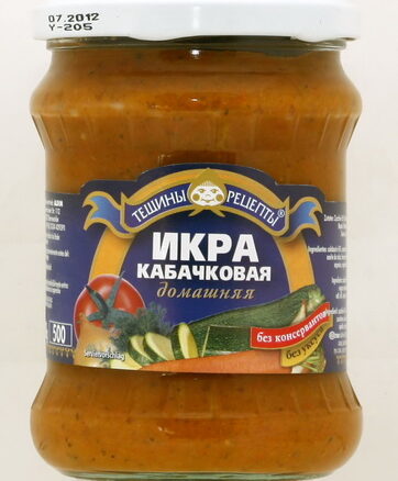 Икра кабачковая 12x460гр ТР