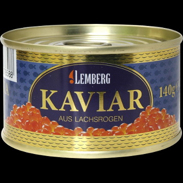 Икра красная горбуши "ЗОЛОТО АЛЯСКИ" 36х140гр LEMBERG