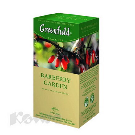 Чай Гринфилд "БЕРБЕРИ ГАРДЕН" 10x25х1,5гр