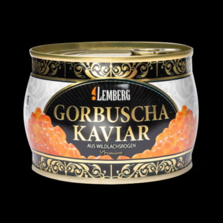 Икра красная горбуша "ПРЕМИУМ" 400гр.LEMBERG