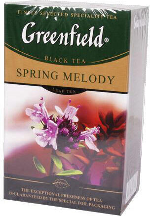 Чай Гринфилд "SPRING MELODY" 15x100гр.