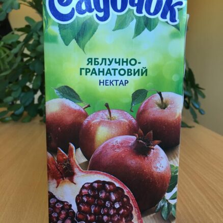 Нектар яблочно-гранатовый (с любовью) 12x0,95л.САДОЧОК