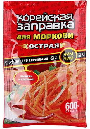 Корейская заправка для моркови острой 12x60гр ЧИМ-ЧИМ