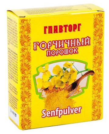 горчичный порошок 16х200гр ГЛАВТОРГ